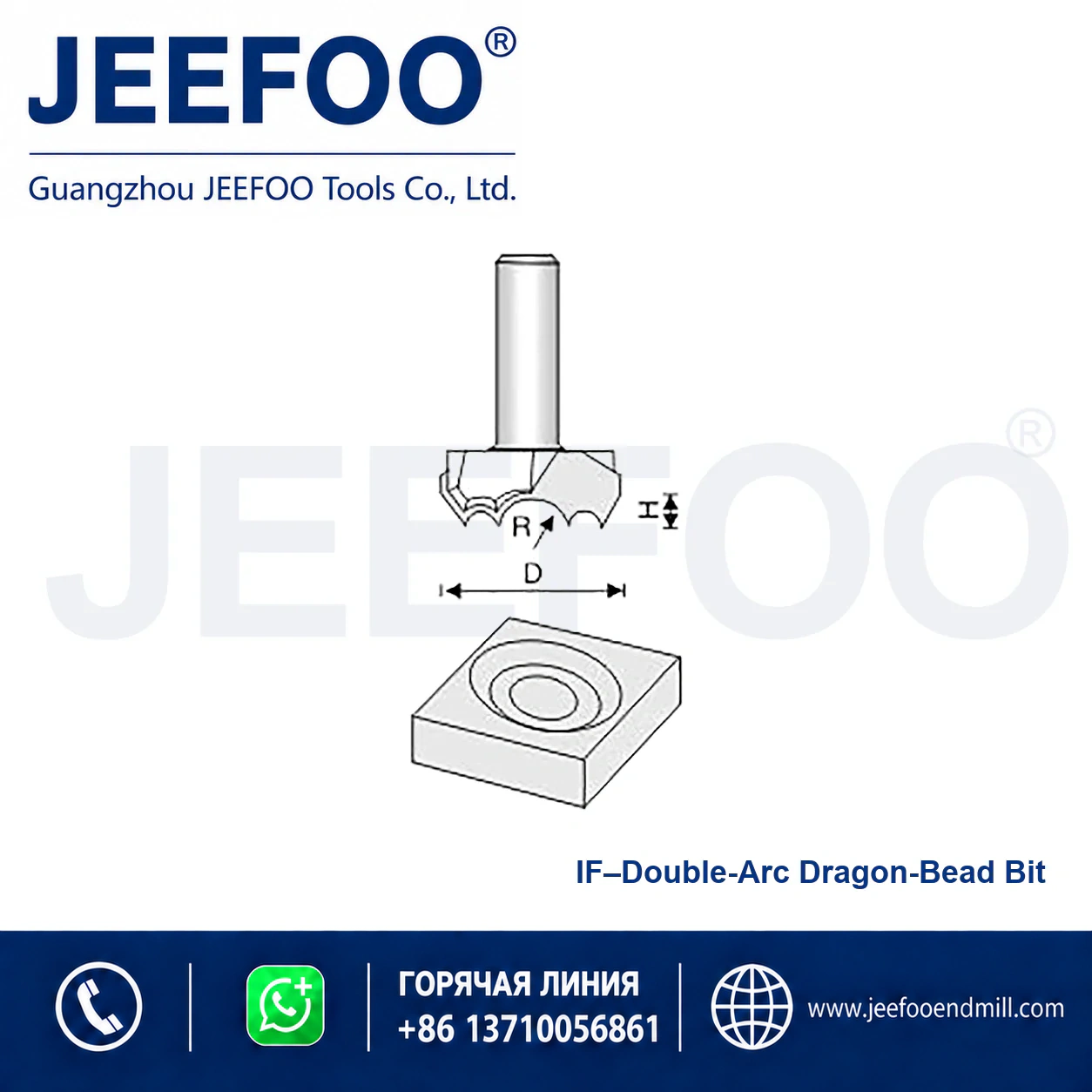 IF Bead Curve Cutter schematic product image