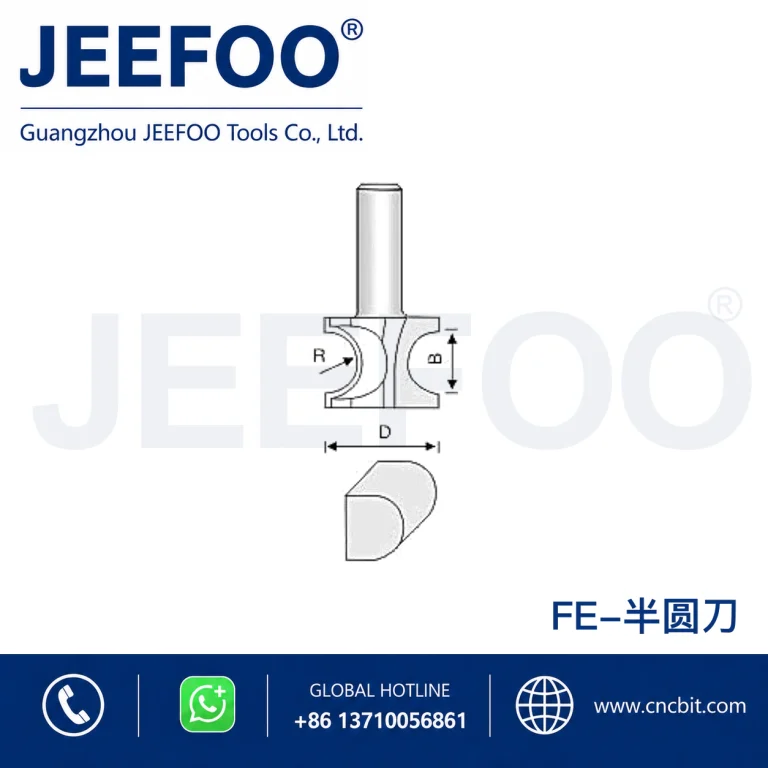 FE Convex Half-Round Cutter product image