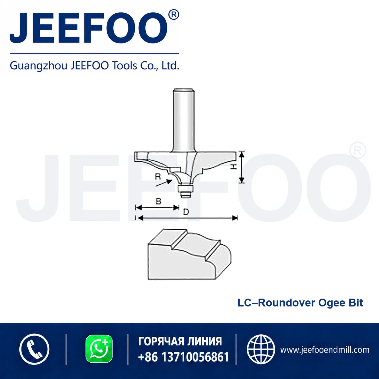 LC Handrail and Table Edge Cutter schematic product image