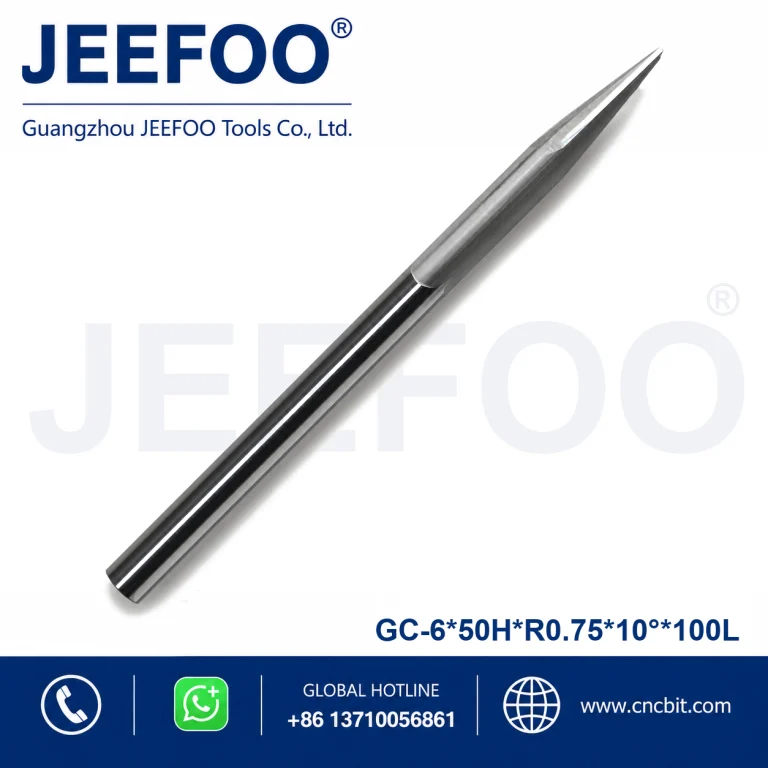 6x50HxR0.75x10x100L Taper Ball End Mill for Rosewood and Hardwood product image
