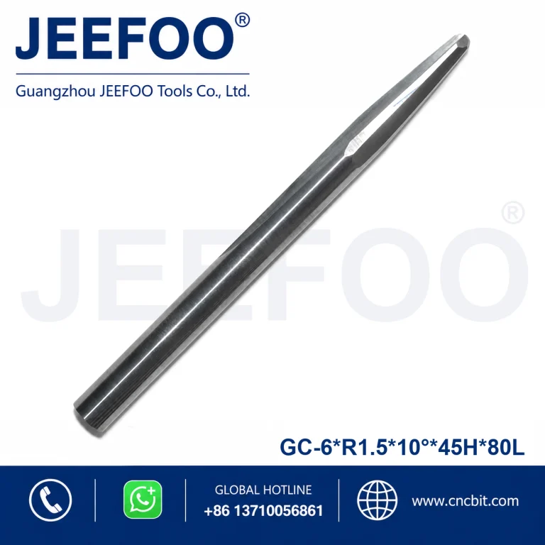 6x45HxR1.5x10x80L Taper Ball Nose Engraving Bit for Detailed Cutting Taper Ball End Mill product image