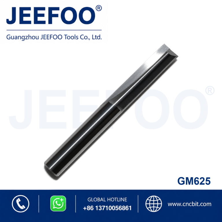 GM625 two straight flutes milling tools cnc router bits for FOAM MDF PVC WOOD double straight cutting bit product image