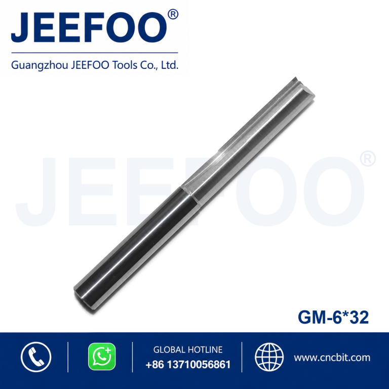 6x32 High Precision Two Straight Flute Milling Bits, No Chipping Engraving Tools for Woodworking product image