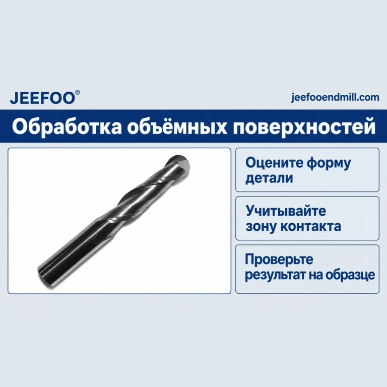Сферическая фреза для ЧПУ и обработка объёмных поверхностей