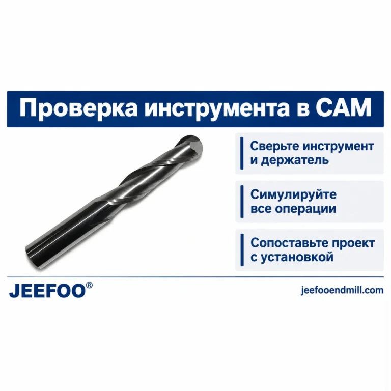 Сферическая фреза в CAM от библиотеки инструмента до проверки программы